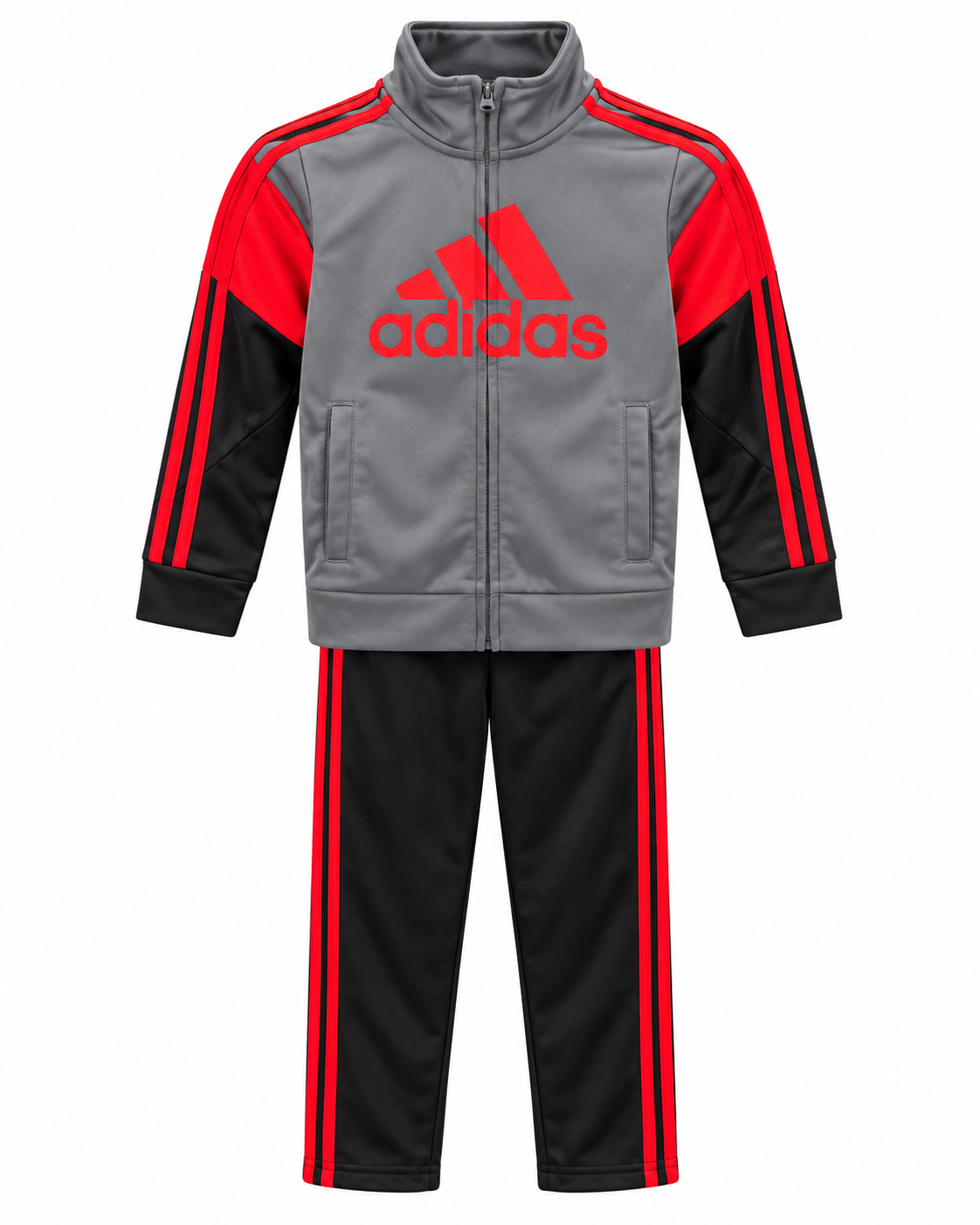 ADIDAS KIDS BIG LOGO 2-PIECE TRACK SET