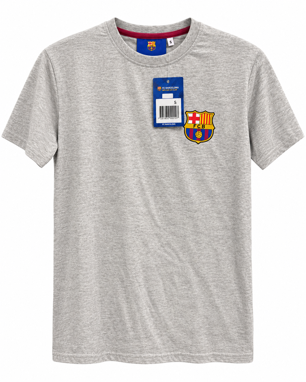 FC BARCELONA SPORT DESIGN SWEDEN T-SHIRT - GREY
