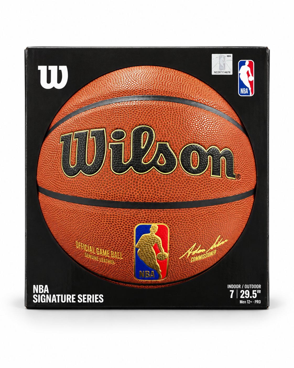 WILSON NBA SIGNATURE SERIES INDOOR/OUTDOOR BASKETBALL