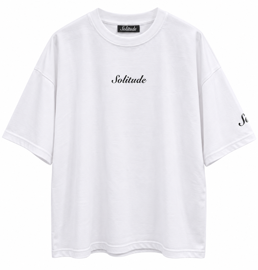 SOLITUDE - WHITE TSHIRT