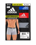 ADIDAS MEN’S PERFORMANCE 3-PACK TRUNKS