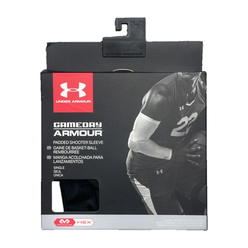 UNDER ARMOUR PADDED ADULT SHOOTER SLEEVE - BLACK