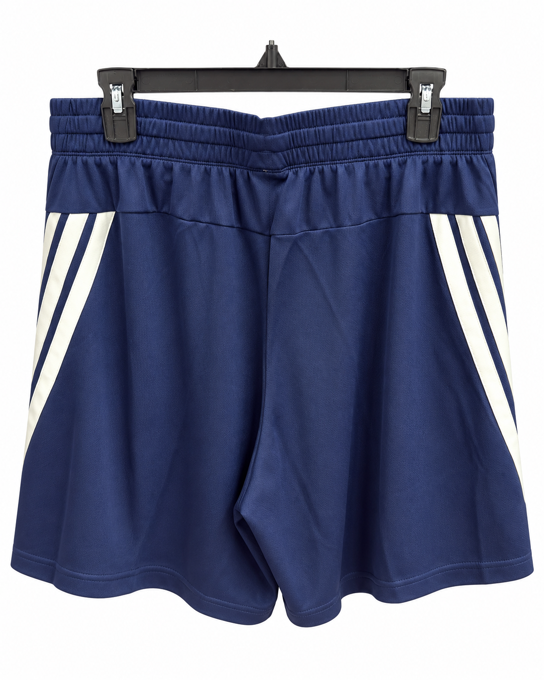 ADIDAS MEN’S 3-STRIPES 7” SHORTS – NAVY BLUE/WHITE