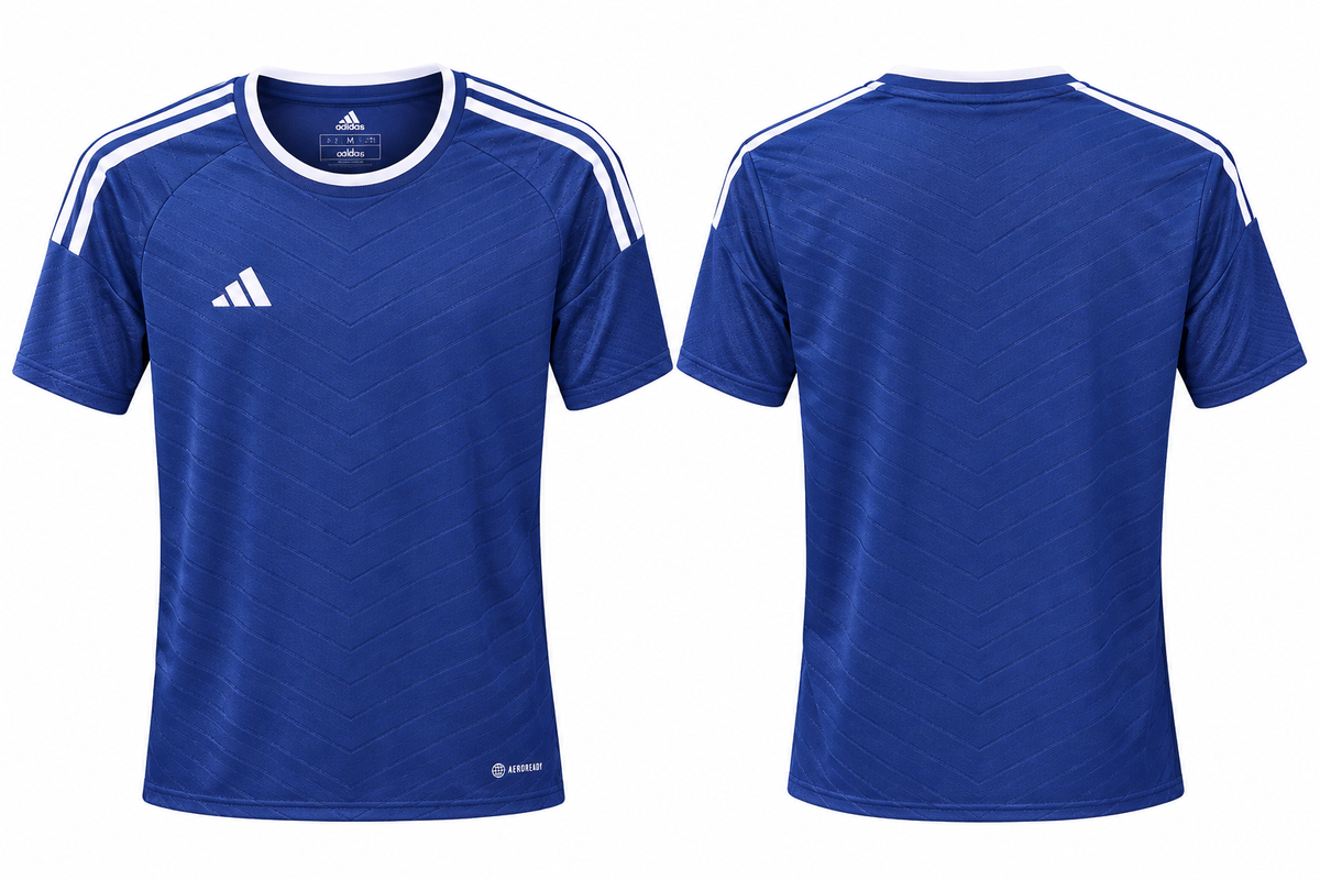 ADIDAS CAMPEON 23 MEN’S JERSEY - TEAM NAVY BLUE/WHITE