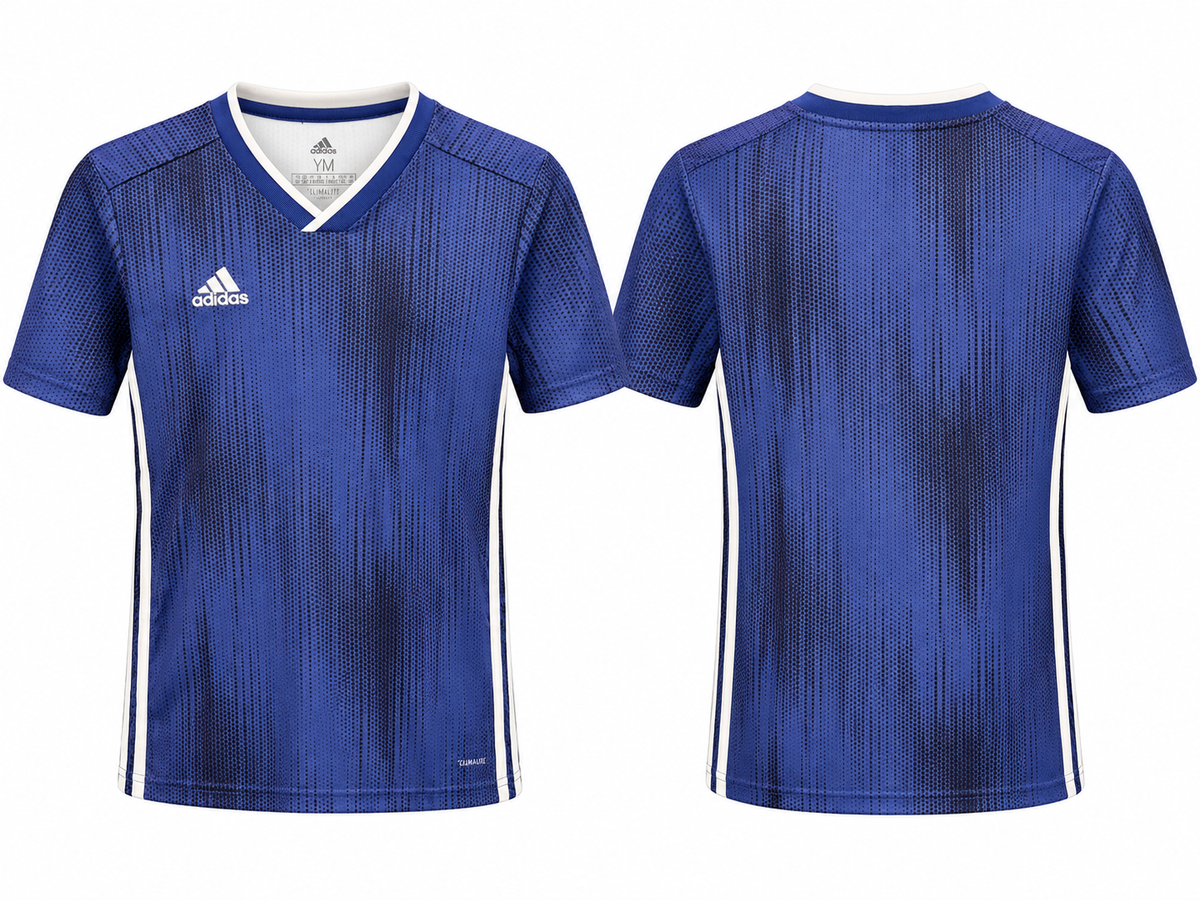 ADIDAS TIRO 19 YOUTH JERSEY DARK BLUE/WHITE