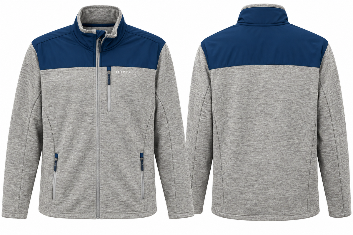 ORVIS BONDED MESH FULL-ZIP JACKET