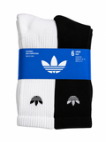 ADIDAS 6-PACK CREW SOCKS