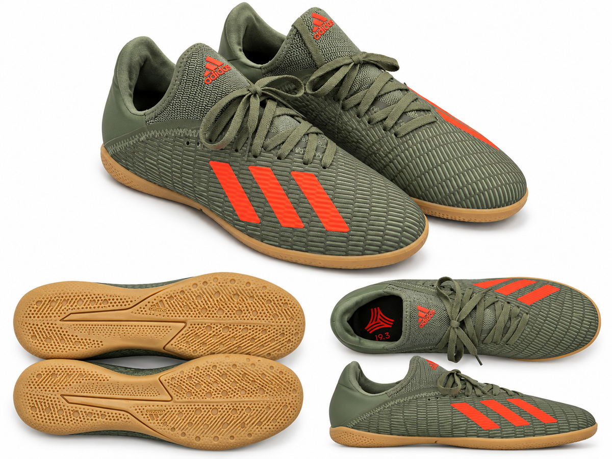 ADIDAS INDOOR CLEATS GREEN
