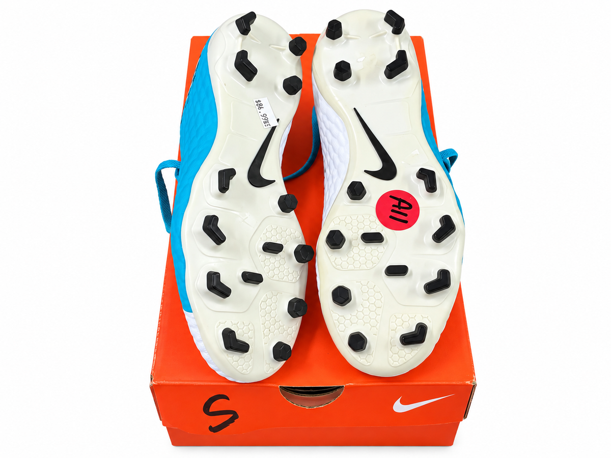 HYPERVENON OUTDOORCLEAT KID WHT-BLUE