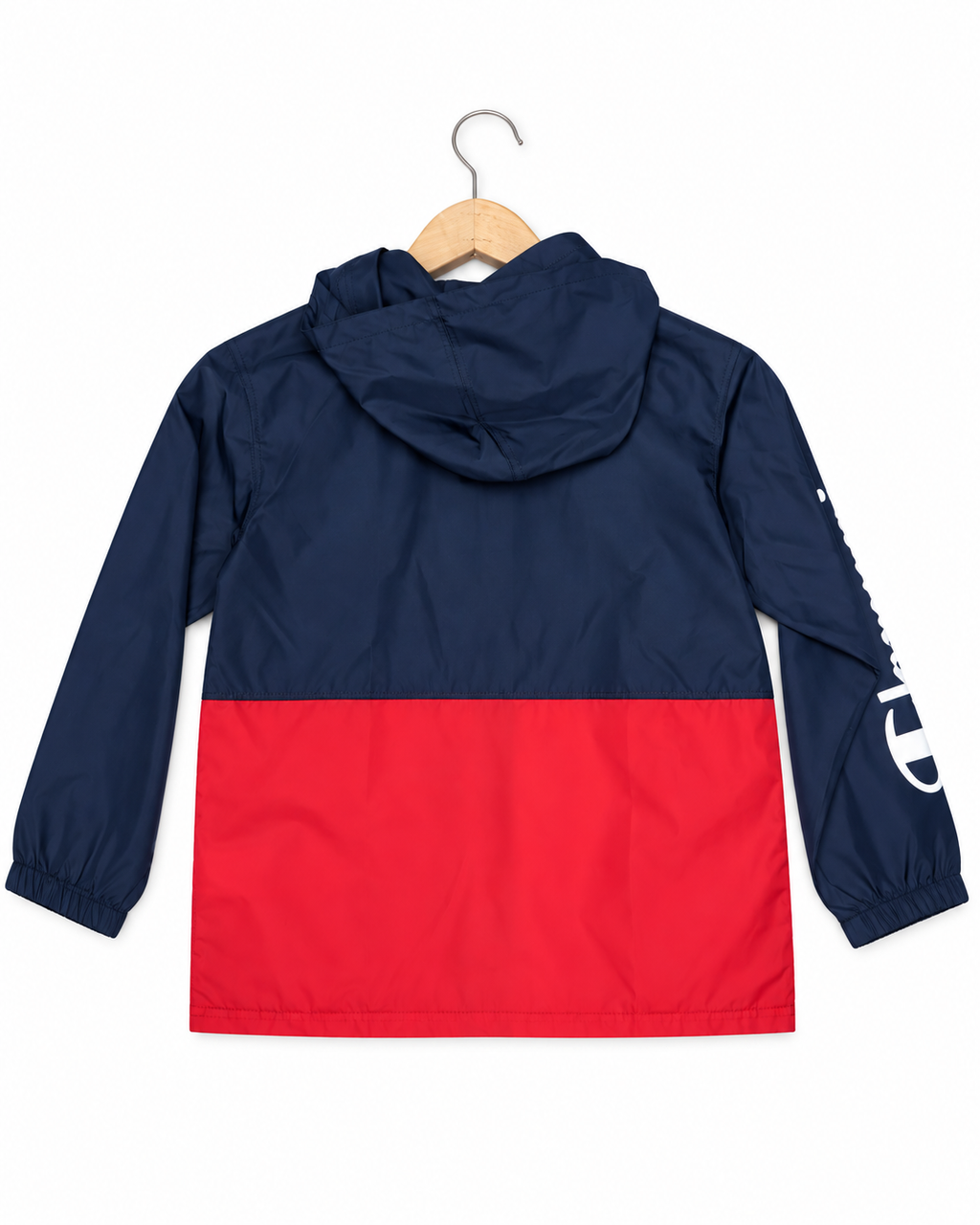 CHAMPION YOUTH COLORBLOCK HOODED WINDBREAKER