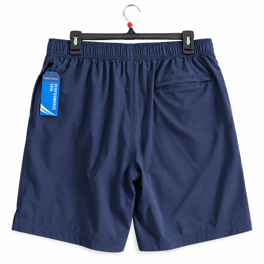 NAUTICA MEN’S PERFORMANCE SWIM SHORTS