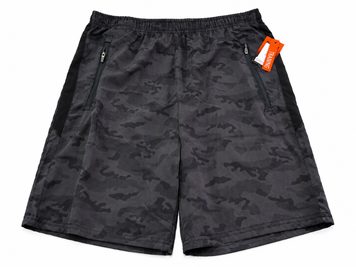 BOLLINGER MEN’S CAMO TRAINING SHORTS